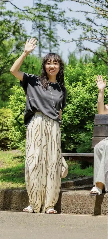 렙심 렙스타 프로젝트 카츠코 기획 프린트 팬츠 렙프로