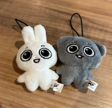 새상품 Kkamung&Angto 봉제 인형 마스코트 캄 & 안토 2종