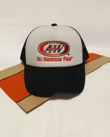 A&W 야구 모자 트래커 캡 메쉬 캡