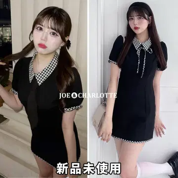 OLIVE 올리브 데 올리브 3way 도킹 미니 원피스 블랙