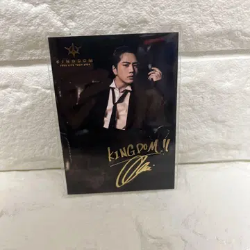 KINGDOM 3대째 JSB3 토사카 히로오미 시크릿 포토 카드
