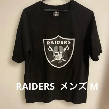 RAIDERS 블랙 티셔츠 M 코스트코 미사용에 가까운 남성용