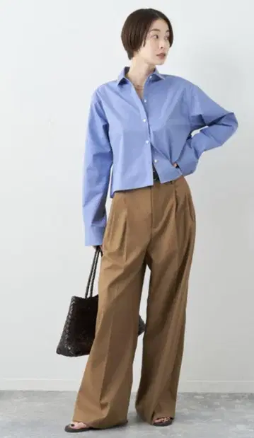 Plage Short 셔츠 블루