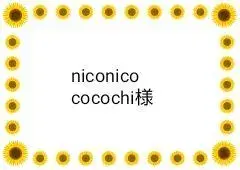 핸드메이드(niconicococochi 님)