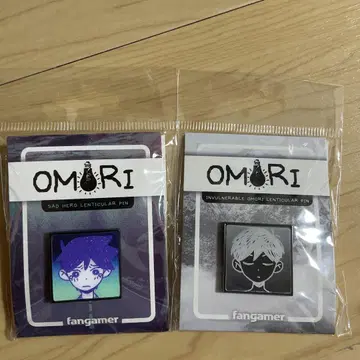 OMORI 핀 배지 봉돌 히로 렌치큐라 핀 배지