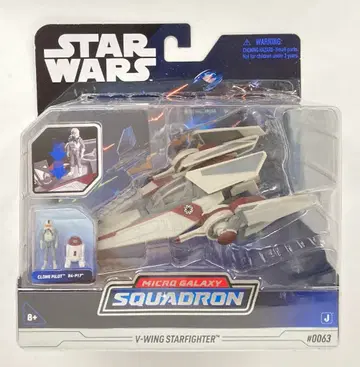 JAZWARES 마이크로 갤럭시 스쿼드론 V-WING 스타파이터 0063