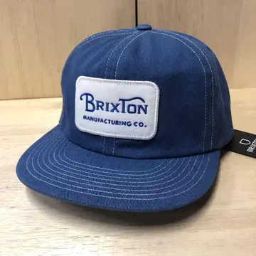 Brixton 브릭스톤 캡 트래커 햇 데님 와펜