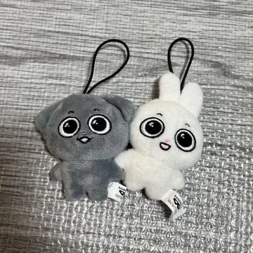 Kkamung&Angto 봉제 인형 마스코트 쿰 안토 세트