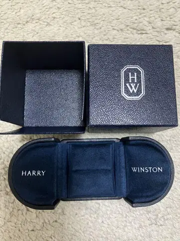 HARRY WINSTON 해리 윈스턴 반지 케이스 네이비