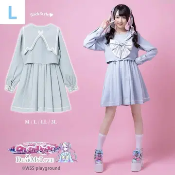 유메텐보 콜라보 니디가 초텐짱 모델 원피스 L