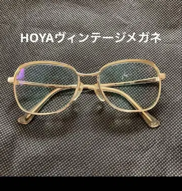HOYA 빈티지 메탈 프레임 안경 130