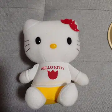 2006년 세븐일레븐 한정판 산리오 헬로키티 튤립 봉제 인형