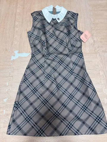michell 마카롱 체크 미니 원피스 XS 사이즈