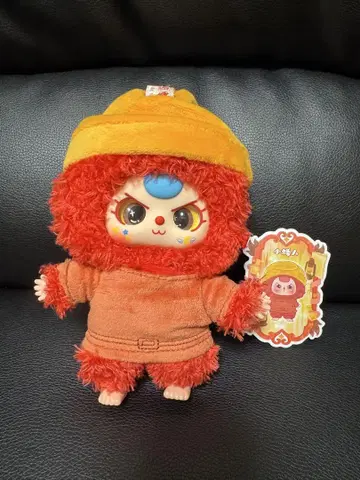 BabyThree 동화 시리즈 빨간 머리 봉제 인형 오렌지 의상 포함