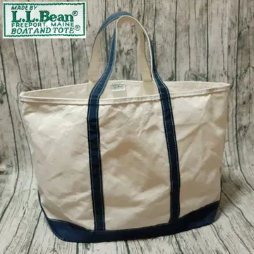 80년대~90년대 L.L.Bean 토트백 엘엘빈 네이비 네이비