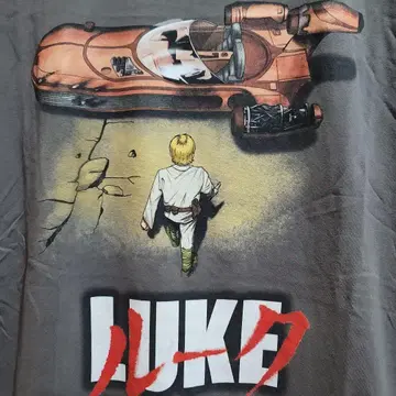 스타 워즈 STAR WARS 아키라 루크 패러디 티셔츠 구제 의류