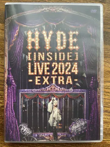 HYDE INSIDE LIVE 2024 EXTRA DVD