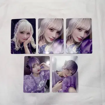 CANDY TUNE 미야노 시즈카 트레이딩 카드 세트 정리