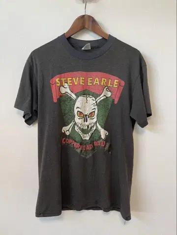 Steve Earle 1989 투어 티셔츠