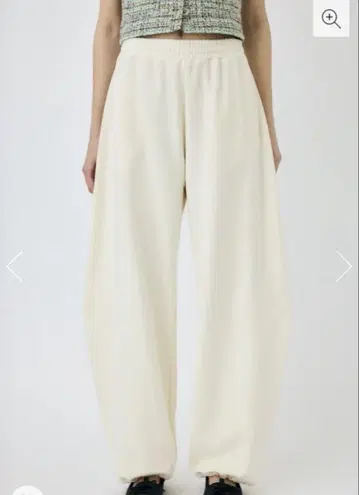 CURVE LINE 스웨트 팬츠 moussy