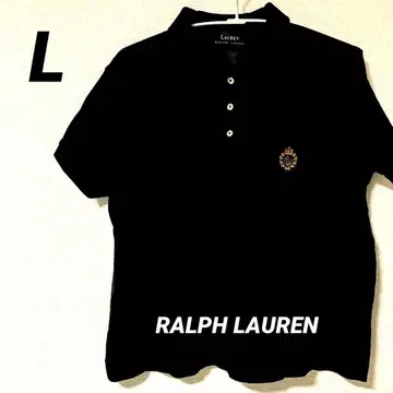 Ralph Lauren 블랙 피케 셔츠 반팔 L 사이즈
