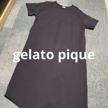 gelato pique 네이비 원피스 반팔