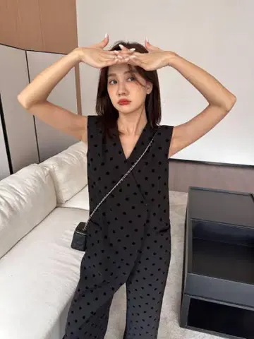 birthdaybash TRACY DOT ROMPERS 올인원