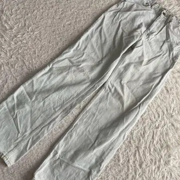ZARA 와이드 데님 라이트 블루 USA 4 캐주얼 패션