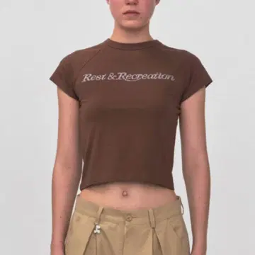 RR CRYSTAL LOGO CROP TOP