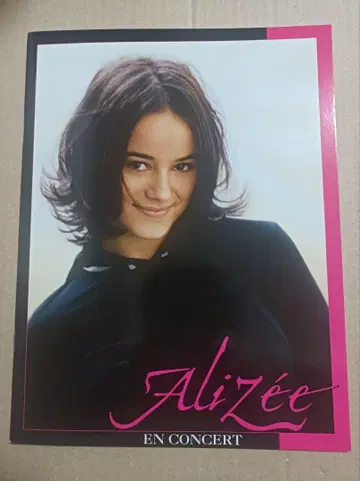 Alizee 알리제 EN CONCERT 2003년 1st 투어 팜플렛