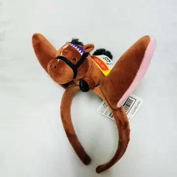 서러브레드 컬렉션 마스코트가 있는 머리띠 2개 듀스
