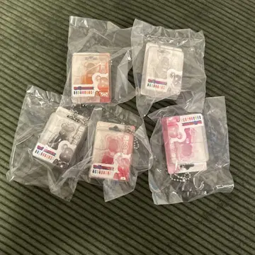 Be@rbrick 키링 가챠가챠 5종 세트