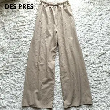 정가 26,000엔 데프레 DES PRES 울 트로피컬 릴랙스 팬츠