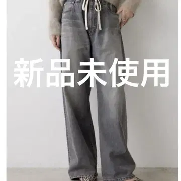 새상품 Whim Gazette 드로스트 데님 윔 가젯 그레이