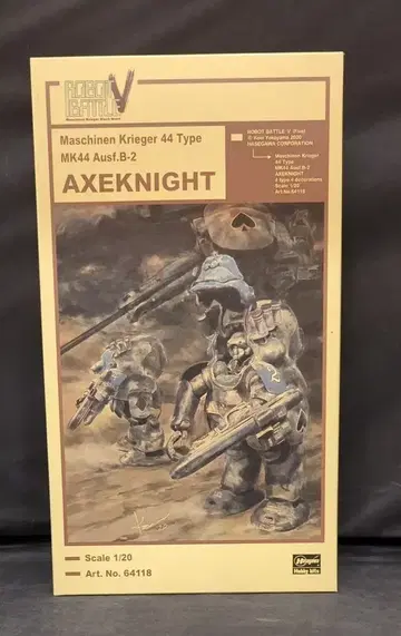 하세가와 로봇 배틀 V 44형 중갑 전투 의류 MK44B-2 악스 나이트