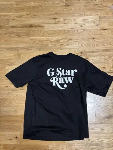 MENS G-Star Raw 블랙 티셔츠 L