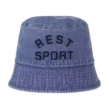 REST&RECREATION 데님 버킷 햇