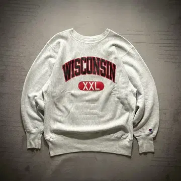 새상품급 90년대 챔피온 리버스 위브 트리코 XL