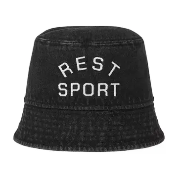 Rest&Recreation 데님 버킷 햇