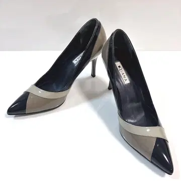 새상품급 다이애나 펌프스 스틸레토 힐 에나멜 25cm