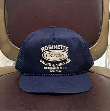데드스탁 메쉬 캡 네이비 기업 트래커 Carrier 네이비