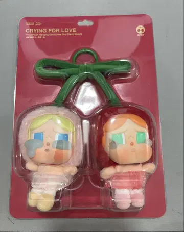 CRYBABY CRYING FOR LOVE 봉제 인형 CHERRY