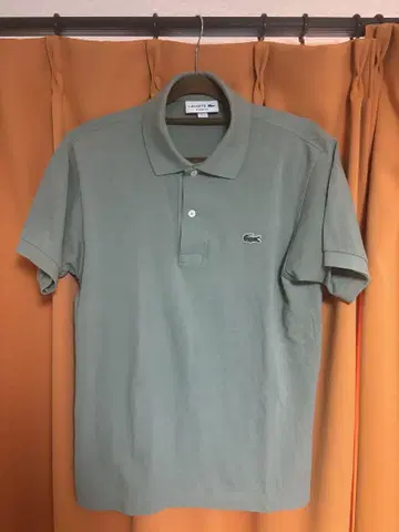 LACOSTE 클래식 핏 피케 셔츠 US XS 그레이