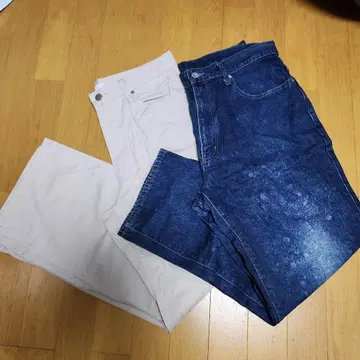 유니클로 데님 세트