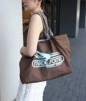 SLOBE IENA 나일론 LOGO BAG