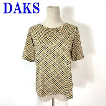 DAKS 덕스 티셔츠 베이지 코튼 100% 38 C3804