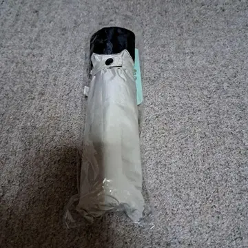 접이식 우산 우천 겸용 베이지와 블랙