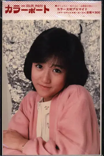 브로마이드 오카다 유키코 컬러 포트