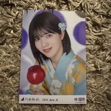 노기자카46 브로마이드 유카타 2025 하야시 루나 앉은 포즈