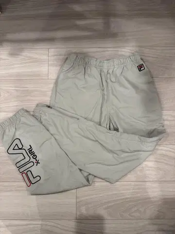 휠라 x-girl 조거 팬츠, 아우터 세트
